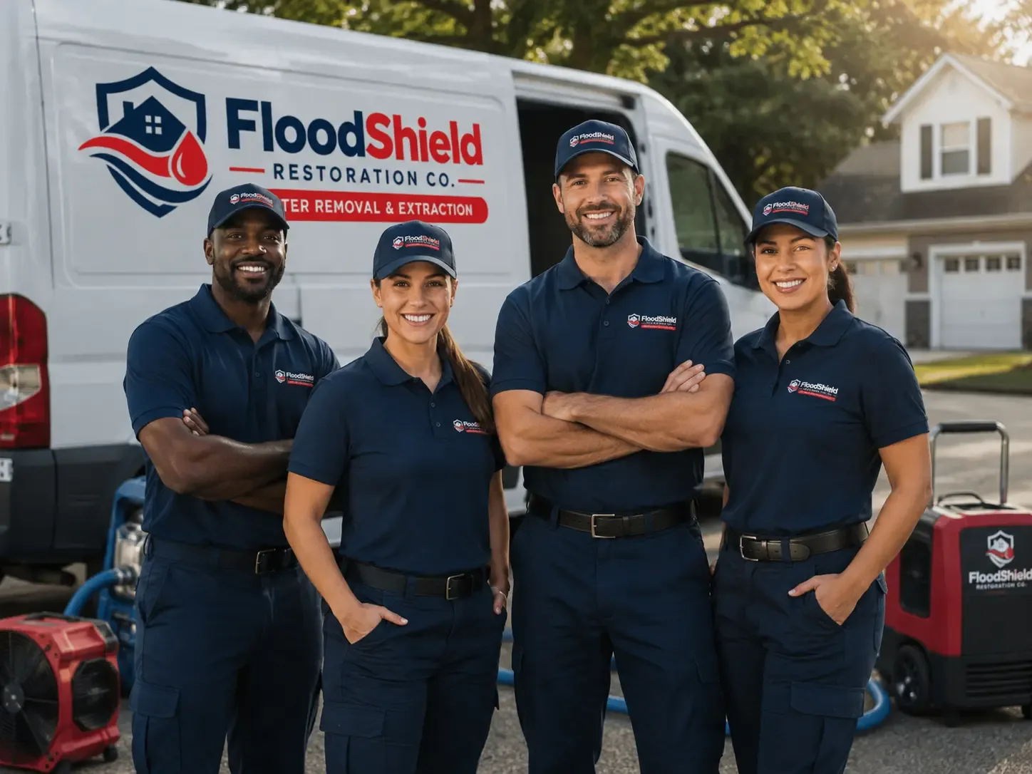 Flood Damage Restoration company in Port Crane, NY